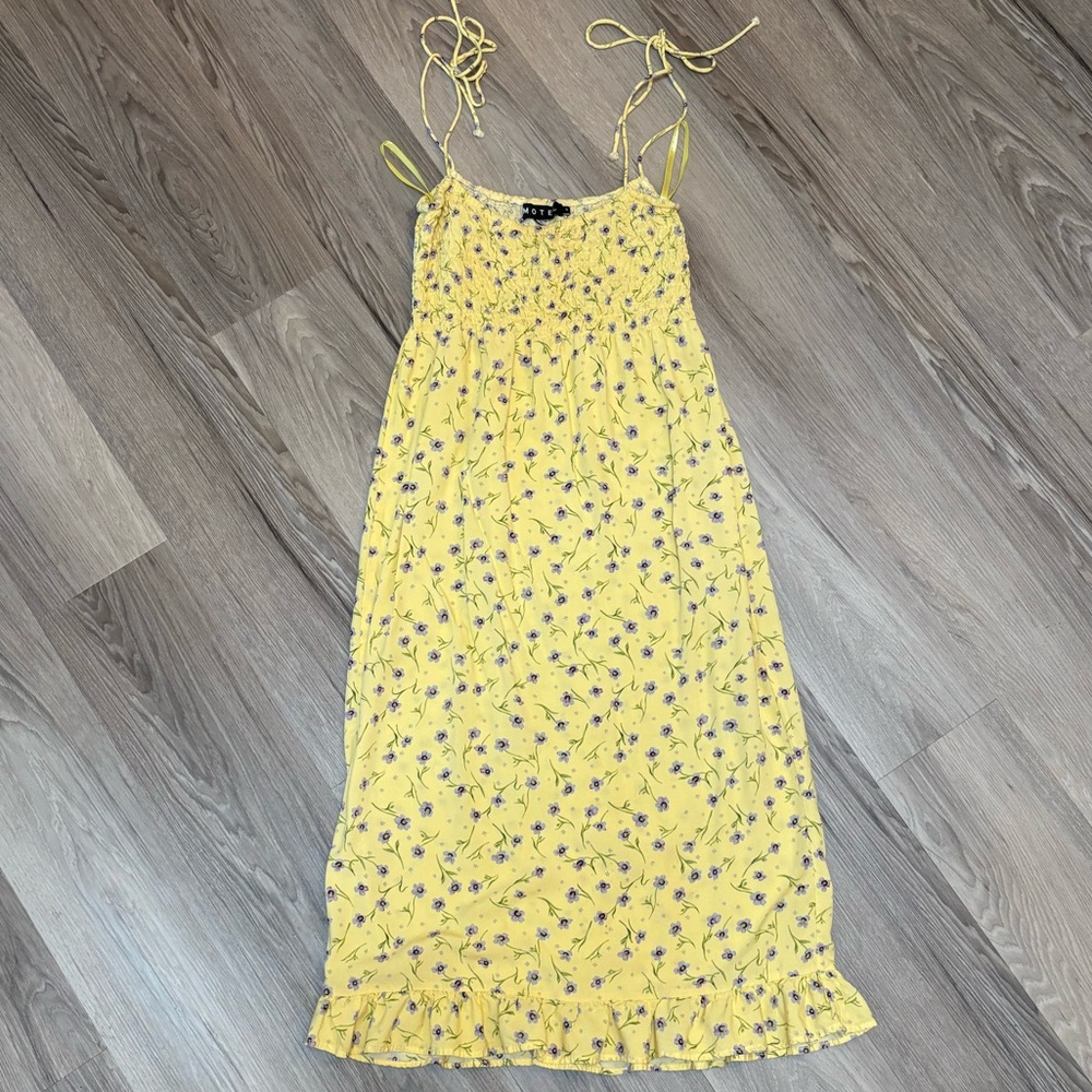 MOTEL midi floral sundress